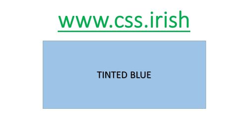 TINTED CAST ACRYLIC SHEET 1000x500x3mm BLUE