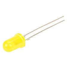 YELLOW 5mm STANDARD LED (Pack 100)