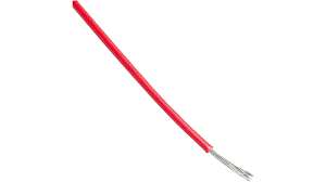 RED STRANDED WIRE 7/0.2mm (100m)