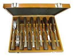 Woodcarving Set of 12 in Case
